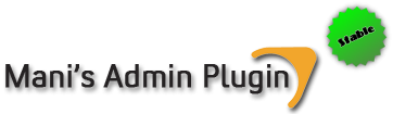 Mani Admin Plugin 1.2 Vc OrangeBox
